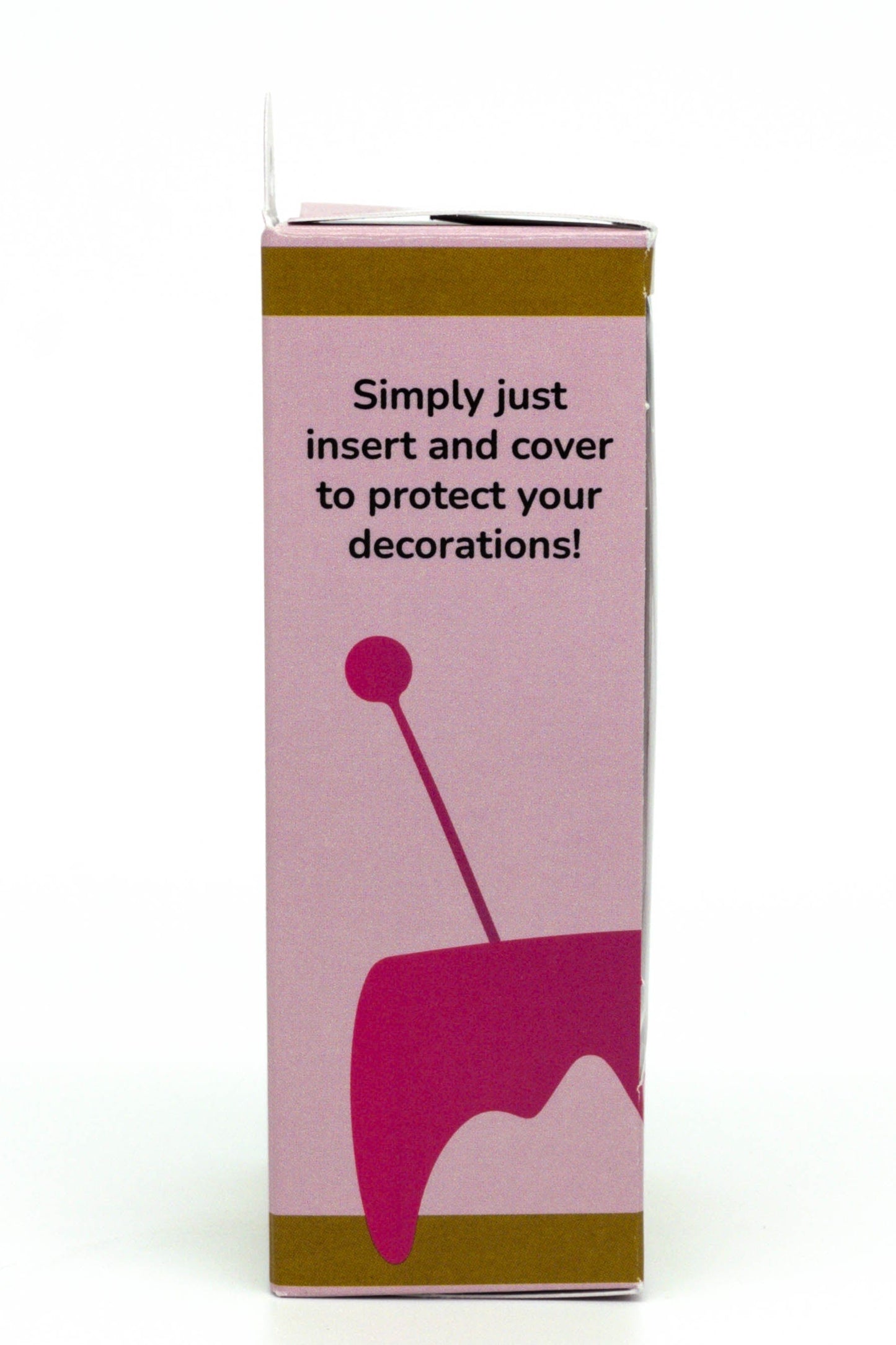Flat Top Pink Icing Saver