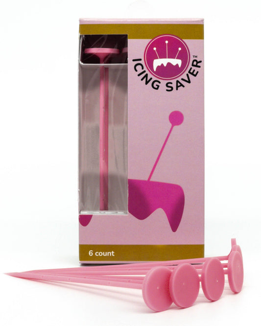 Flat Top Pink Icing Saver