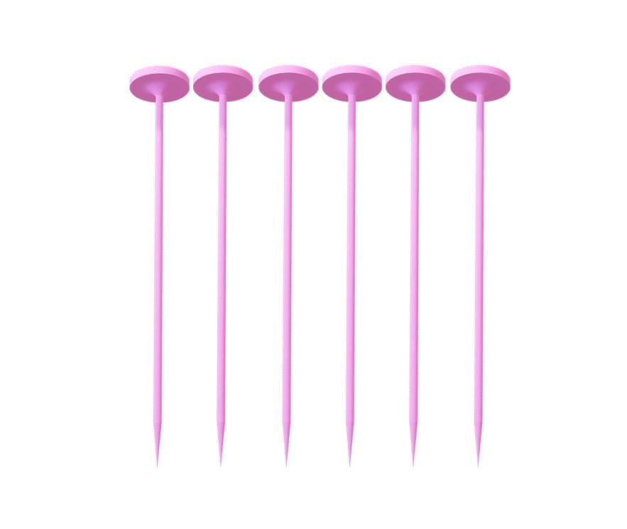 Flat Top Pink Icing Saver 6-Pack