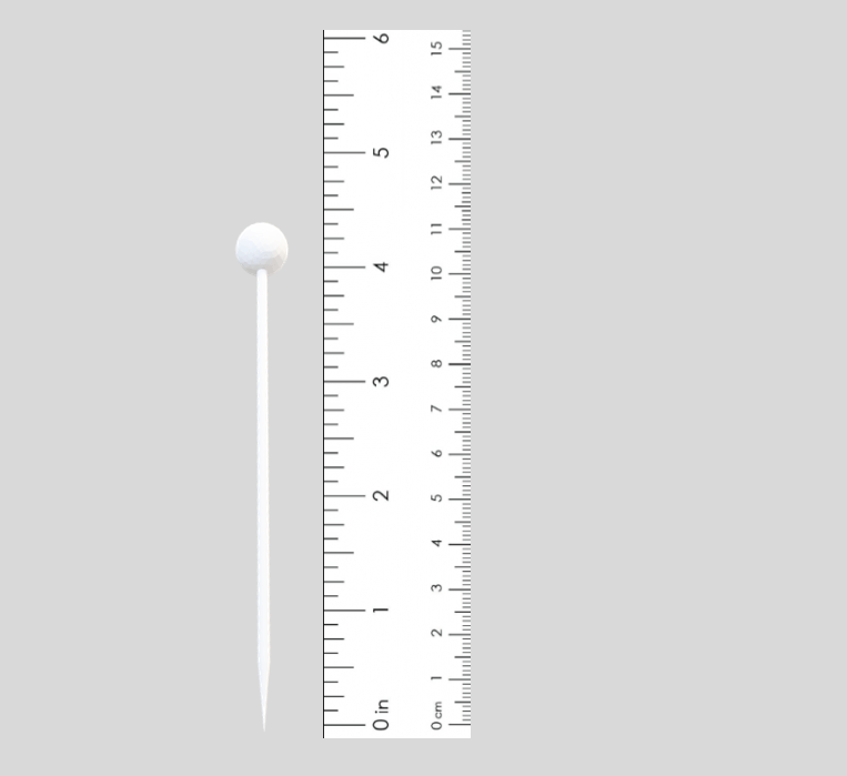 Round Top White Icing Saver