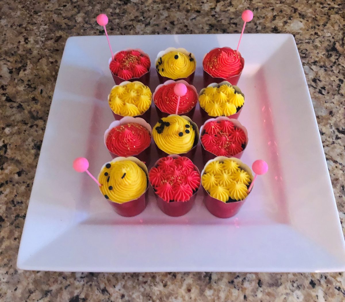 Cupcakes, protected pick-by-pick